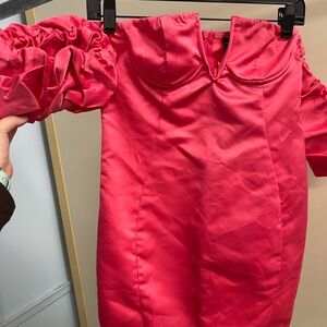 PrettyLittleThing Pink Dress